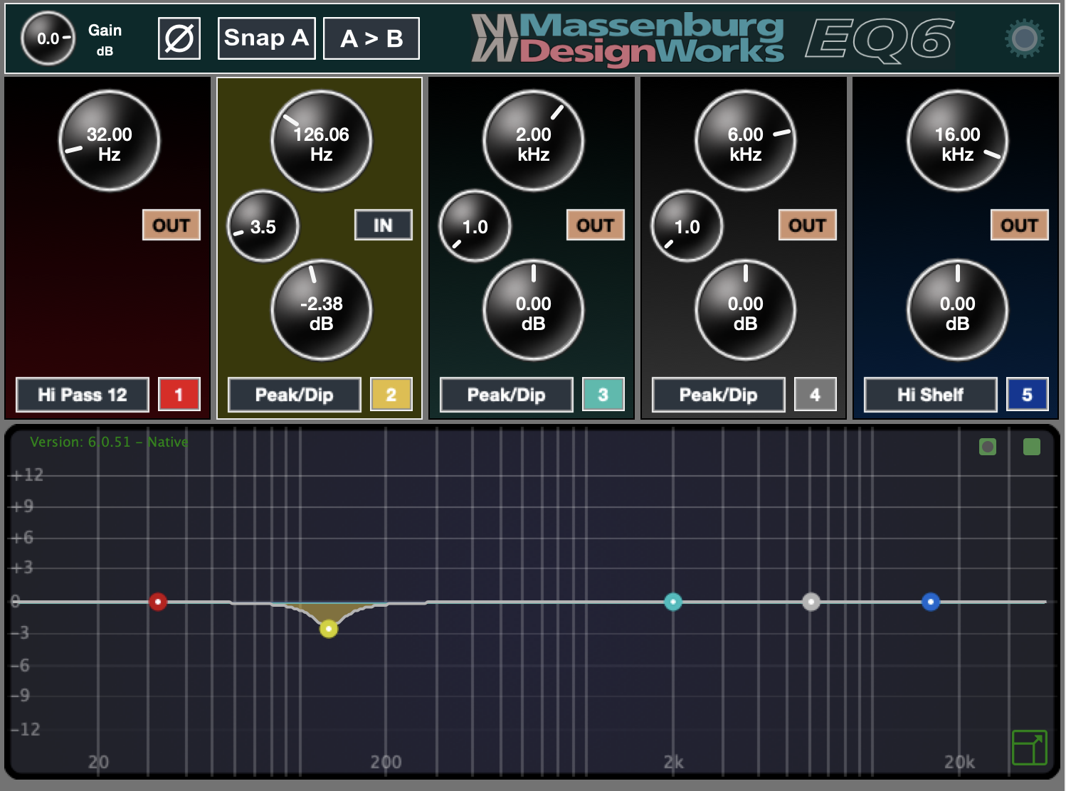 Massenburg Designworks MDWEQ6